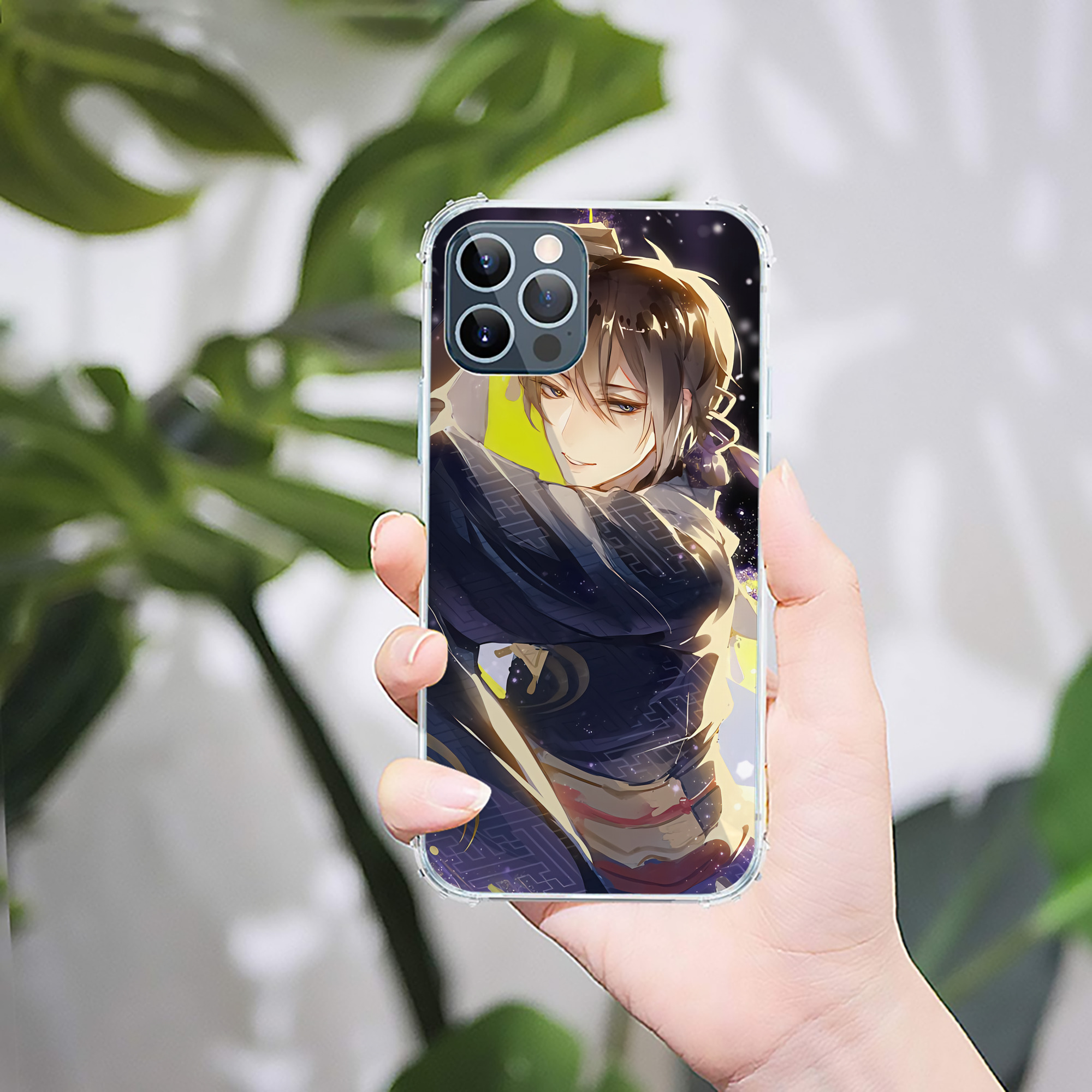 （画像用） 刀剣乱舞 Touken Ranbu 【iPhone 12シリーズ対応】透明スマホケース（クリアソフトケース）
